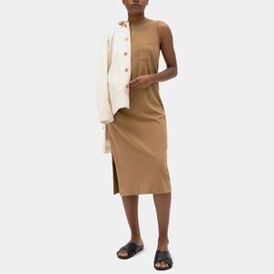 Everlane The Weekend Tank 100% cotton midi dress women’s size small